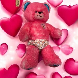 Limited Edition  Build A Bear Blue Doughnut 17"  Plush Toy scented‎